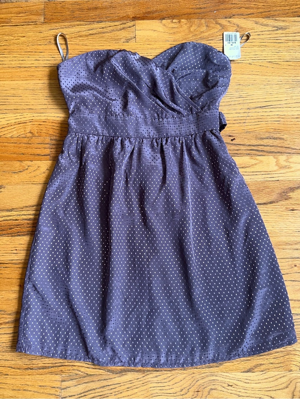 Love21 Dusty Lavender Cocktail Strapless dress